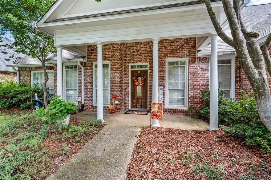 This charming home is located in the gated Broadmoore at the Woods. The home boasts an open family room with a high ceiling, a gas log fireplace, formal dining room in the front and a spacious office with plenty of built-ins. The beautiful kitchen boasts granite countertops and stainless-steel appliances, including a gas cooktop. Kitchen includes an oversized breakfast nook. The panty has a working, climate-controlled wine cellar. The spacious master bedroom includes a large sitting area, while the bathroom includes a jacuzzi tub, double sinks, standalone shower, a newer waterfall window and xlarge split master closets. The remaining two bedrooms include oversized closet with a secondary bathroom close by. Separate utility room is large with tons of storage cabinets - washer and dryer convey. The shaded backyard has a privacy fence and an expansive deck that is perfect for morning coffee or an evening soak in the hot tub that conveys with the property. 
Sprinkler system, leaf guard gutters with transferrable lifetime warranty and 3month old generator help make this home move-in ready! Call today to make this one yours.