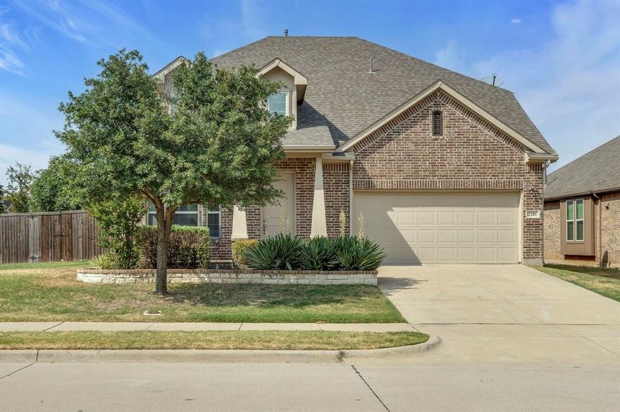 Beautiful one owner move in ready K Hovnanian home on a large corner lot. This home has everything! Large separate Dining room for entertaining huge island in kitchen that opens up to living room. Oversized master bedroom downstairs. Upstairs there is a huge game room perfect for kids and a state of the art media room for movie nights or game days. All media equipment will stay for the new owners to enjoy. Two more very large bedrooms with walk in closets are also upstairs. Backyard has a very large covered patio that provides plenty of shade to relax. Schedule a showing today!