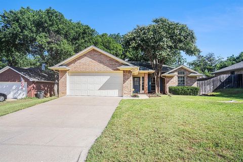 A home in Cleburne