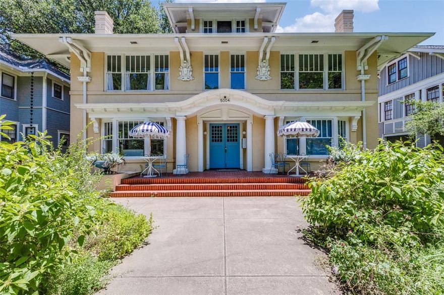 Nestled in the historic Munger Place District, Unit D at 5004 Worth Street in Dallas, TX, offers an elegant retreat that seamlessly blends classic charm with modern comfort. Spanning 1,480 square feet, this exquisite residence is designed to captivate with its sophisticated features.

Step inside to discover a spacious one-bedroom, one-bathroom haven with a large bonus room (could be used as second bedroom) where high ceilings and original hardwood floors create a timeless elegance. The home's 18 Craftsman-style windows invite an abundance of natural light, ensuring every corner is bright and welcoming.

The expansive living and dining areas, complemented by a decorative fireplace, offer a perfect setting for both relaxation and entertaining. A versatile flex space provides the ideal nook for a study or a home gym, catering to your lifestyle needs.

Modern conveniences include air conditioning for those warm Texas days, and the luxury of in-unit washer and dryer included. Parking is included, ensuring ease and convenience, while the pet-friendly policy is conditional, welcoming your furry companions to this charming abode.

With its rich history and contemporary amenities, this residence at 5004 Worth Street is more than a home—it's a lifestyle. Schedule a tour today!...
***FULLY FURNISHED OPTION AVAILABLE!