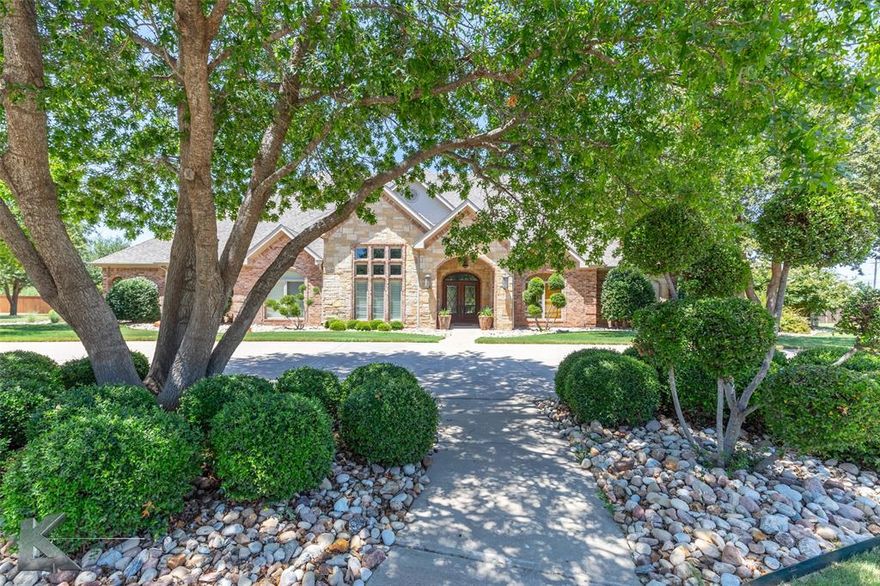 Stunning estate in the prestigious gated community of Vaquero Ranch! The expansive main house spans over 5000 square feet, featuring an open, flowing floorplan with an abundance of natural light. The heart of the home offers a massive gourmet kitchen, complete with a large island perfect for preparing large meals and entertaining guests. Upstairs quarters perfect for in-laws, with private living area, large bedroom & private bath. Newly constructed guest quarters detached from the main house offer an additional approximate 800 square feet perfect for visitors or extended family. Resort-style backyard, boasting a large in-ground pool with attached hot tub, your oasis for year- round enjoyment! This home offers the perfect blend of luxury living and modern convenience.