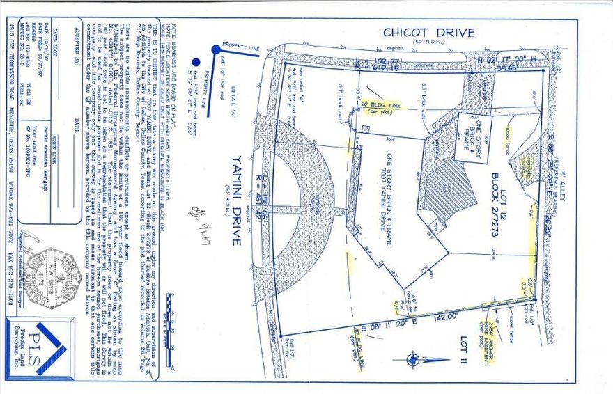 Prime Interior Corner Lot in Sought-After Jan Mar Estates
Beautiful .4401-acre interior corner lot in the heart of Jan Mar — one of Dallas’s most desirable neighborhoods. This treed lot offers a serene setting with mature landscaping and ample space to build your dream home. The property is subject to a one-story deed restriction, ensuring a consistent architectural aesthetic throughout the area. Excellent location with easy access to shopping, dining, and top-rated private schools. A rare opportunity to own one of the few remaining buildable lots in this established neighborhood.