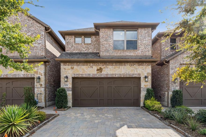 Excellent West Plano Location for this barely lived in Townhome! If you enjoy low maintenance living, this is the perfect place to call home! Front 2 car gar w-bonus storage closet! The 1st floor features an expansive Living Room w-HW floors. Dining Area that flows open to the Stunning Kitchen w-granite, a wrap around breakfast bar, gas cooktop, SS apps + an abundance of cabinet space! The staircase leads you upstairs to a Living Area that would make a perfect game room or in home office! 2 Guest Bedrooms are upstairs, both nicely sized. For use of convenience the utility room is also upstairs, next to all the bedrooms! The upstairs Primary Suite is very nicely sized & features tray ceilings + an en-suite bath complete w-separate shower, dual vanities and a large walk in closet! Just minutes to DNT, George Bush, Willow Bend, Frisco Malls & Legacy West. Backyard offers a covered patio & yard! No pets! Avaibable for a Year + lease term.