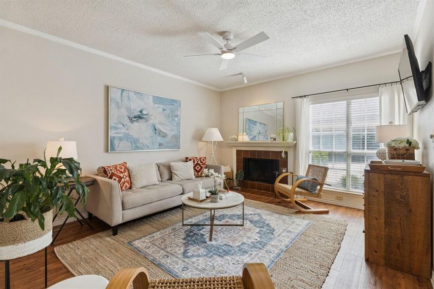 SELLER OFFERING $3000 CLOSING COST INCENTIVE! Welcome to #804, a delightful two-story 2 bedroom, 2 & a half bath condo nestled in the vibrant and welcoming community of Copperfield—home to a mix of townhomes, condos, zero-lot-line homes, and some of the friendliest neighbors around. One of this unit's standout features is its unbeatable location: step right out of your covered back patio and enjoy direct access to two connected community pools. Whether you're relaxing with your morning coffee or entertaining guests, this rare setup offers a perfect blend of convenience and the beautiful pool views along with the tranquil sound of water. Enjoy the private neighborhood Facebook page that keeps you well informed with all kinds of great information.  Getting around town is super easy with quick access to major highways and tollways—no matter where you're headed, you're just minutes away. But don’t just read about it—come check out this awesome home and the neighborhood for yourself. You’ll see why so many people love living here! COPPERFIELD IS FHA APPROVED!  NEW AC was installed in 2025 and Seller will install new neutral carpet on second floor and staircase before closing.