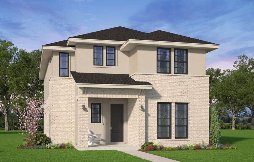 The **north-facing Linfield** offers a bright, open design created for families who love both everyday comfort and effortless entertaining. A stunning two-story great room fills the home with natural light, creating an inviting space where everyone naturally gathers. The chef-inspired kitchen centers around a **large island**, perfect for casual meals and hosting, and features an oversized walk-in pantry with ample space for holiday serving pieces and extra storage.

Upstairs, a spacious game room overlooks the living area below, providing a flexible second living space ideal for a playroom or family hangout. A dedicated media room offers the perfect setting for movie nights, while a convenient study nook adds a quiet space for homework or projects. A separate study downstairs creates an ideal work-from-home office or private retreat.

The primary suite is designed with comfort and convenience in mind, featuring a **huge walk-in closet** with an optional direct connection to the utility room—making laundry days a breeze. Large walk-in closets throughout the home help keep everyone organized.

Families will also appreciate the thoughtfully designed mudroom drop zone off the garage, perfect for storing backpacks, sports gear, and everyday essentials. The Linfield combines space, functionality, and smart design to support the way today’s families live, work, and entertain.