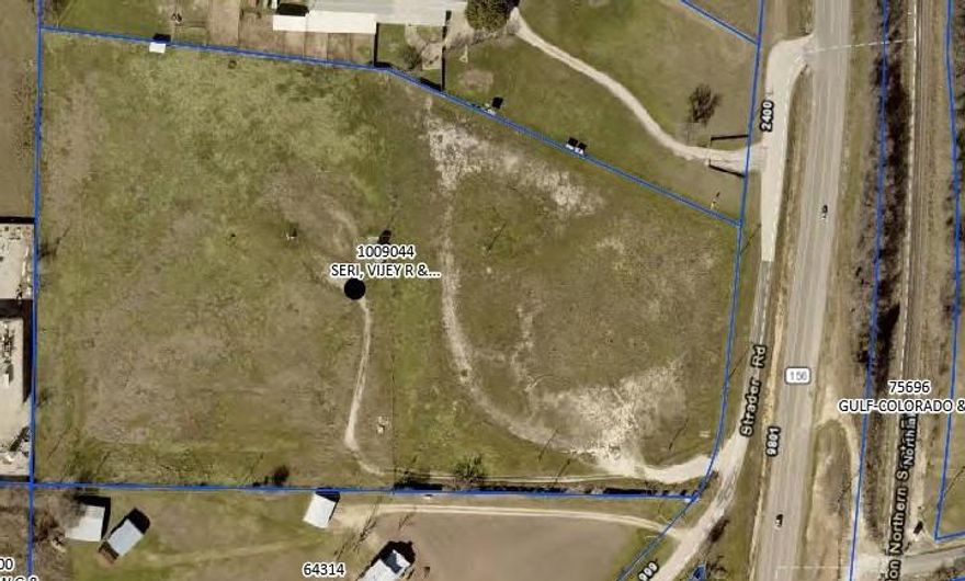 Tract already placed in commercial PD zoning with Town of Dish, Texas. Plans and info on hand with agent. Front area zoned C1-PD for retail fronting on Strader Road and 156, balance of tract to the west is zoned I-PD for office warehouse industrial development. See agent for more info on the existing development plans, etc.
