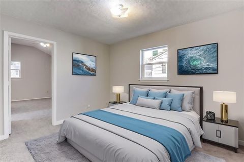 A home in Cleburne