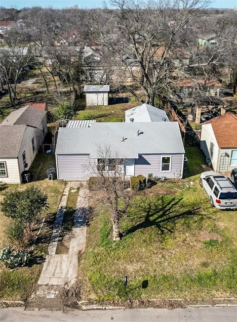 A home in Cleburne
