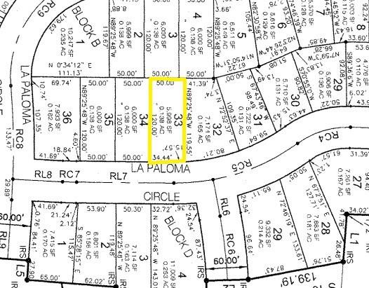 La Paloma Add Ph 1 - Land