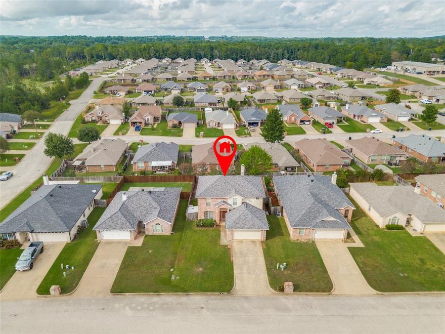 This centrally located residence is situated in a highly sought-after neighborhood, offering a prime location in the heart of Longview. This two-story 1,969 sq ft home, built in 2004, has been lovingly cared for & beautifully maintained by its current owners.

Featuring 4 bedrooms & 3 baths, this home offers a flexible floor plan to suit a variety of needs. Other features include a water filtration unit, a covered porch, special back-door screen & two HVAC units (dedicated for each of the two floors).

The spacious primary bedroom features a walk-in closet and a double sink vanity. The heart of the home is the cozy den with a fireplace, making it perfect for relaxing evenings. The den seamlessly flows into an adjoining dining area just off the kitchen, ideal for gatherings and entertainment. Enjoy the serenity of a tranquil, country-like setting while being just minutes from Longview’s top shopping and dining destinations.