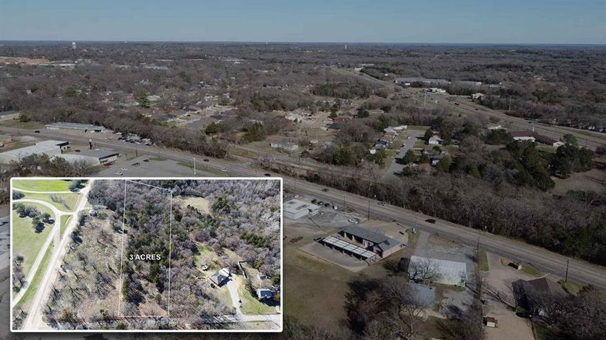 This 3-acre wooded property offers a rare opportunity to build the home you’ve always dreamed of, ZONED FOR CONDOS as well, combining the beauty of nature with the convenience of nearby amenities. Located on the southwest side of Denison TX, in Grayson County, this property boasts a perfect balance of flat, buildable land, mature trees, and scenic natural features, providing the ideal setting for your next home. Property Location & Access:
Location: Situated on the southwest side of Denison, this property offers easy access to Highway 75, ensuring a smooth commute to nearby cities and attractions.
City Access: While you can enjoy the peaceful seclusion of this wooded lot, Dallas is only about 1.5 hours south, making it easy to take advantage of all the cultural, dining, and shopping opportunities the city offers.
Lake Texoma Proximity: The property is just a little over 10 minutes from Lake Texoma, a popular destination for outdoor enthusiasts. Whether you enjoy swimming, boating, fishing, or exploring the 4 miles of trails surrounding the lake, you’ll have plenty of recreational opportunities right at your doorstep.
Land Features & Topography:
Size: This 3-acre lot provides ample space for building, gardening, and outdoor activities, with plenty of room to design and create your ideal living environment.
Topography: The land features gently sloping terrain beneath a canopy of mature trees, offering privacy and shade. The lot is rectangular in shape, wide at the front and extending deep to the west.
Fenced Perimeter: The south side of the property is already fenced, providing added security and defining your land boundaries.
Creek & Spring: The property backs into a spring-fed creek on the western side adding to the peaceful, natural ambiance of the land. This feature provides an excellent setting for landscaping, outdoor seating areas, or a personal garden sanctuary.
Utilities:
City Water, sewer and electricity available at street.