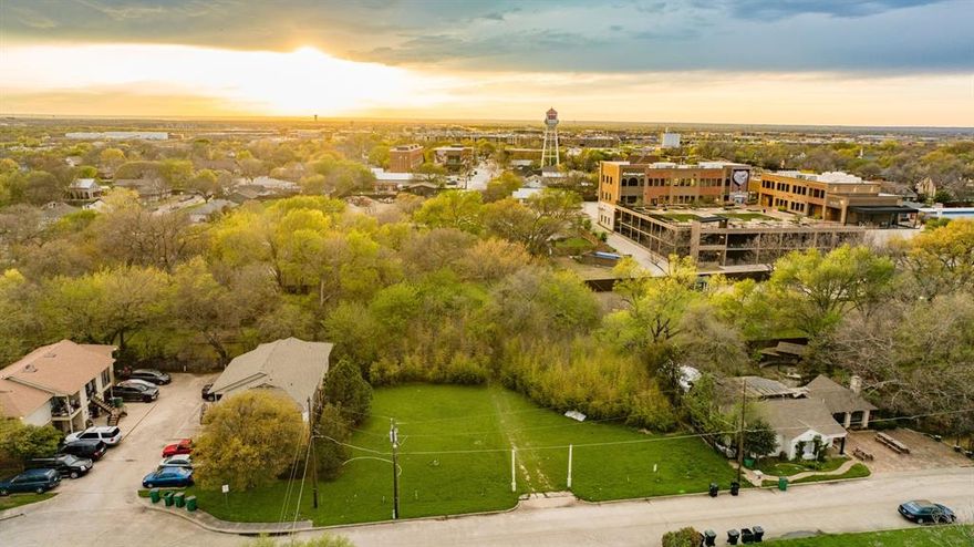 *** Builders & Developers Special in the Heart of Downtown Frisco! ***
Outstanding opportunity to acquire land with plans previously approved by the City of Frisco for 9 townhomes across 3 buildings. This property is perfectly positioned for developers looking to take advantage of the explosive growth in one of North Texas’s most dynamic markets.

The land is located in Frisco’s thriving entertainment district, the site is walkable to Main Street, directly across from a large park, and surrounded by exciting new commercial and residential projects. Just minutes away are world-class destinations, including Toyota Stadium, less than 5 miles from the upcoming Universal Studios theme park, and the Fields development anchored by the PGA of America headquarters.

This is a rare opportunity to secure a prime Downtown Frisco location where demand, growth, and investment are rapidly accelerating.