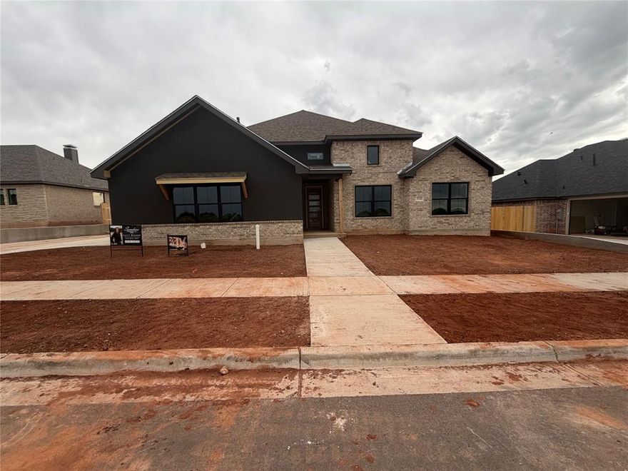 Beautiful new construction by Stockard Construction Inc. located in Wylie (West) ISD! This thoughtfully designed home features an open-concept floor plan with a stunning cathedral ceiling in the living room and abundant natural light throughout. The spacious living area flows seamlessly into the dining space and kitchen, creating the perfect setup for everyday living and entertaining.The kitchen offers a gas range, walk-in pantry, and tons of storage to keep everything organized.The private primary suite is tucked away for added privacy and serves as a true retreat. The spacious bedroom easily accommodates large furniture and provides a peaceful setting at the end of the day. The en-suite bath features dual vanities, a soaking tub, separate shower, and a generous walk-in closet with ample storage and organization space.Guest bedrooms 2 and 3 share a convenient Jack-and-Jill style bath—ideal for family or visitors.Enjoy the efficiency and comfort of gas heat, gas water heater, and a cozy gas-starter fireplace.Outside, you’ll find irrigation and sod in both front and back yards, a privacy fence enclosing the backyard, and an attractive front flower bed package. Residents also enjoy access to a community pool—perfect for those warm Texas days.This home combines quality craftsmanship, functional design, and fantastic community amenities—don’t miss it!