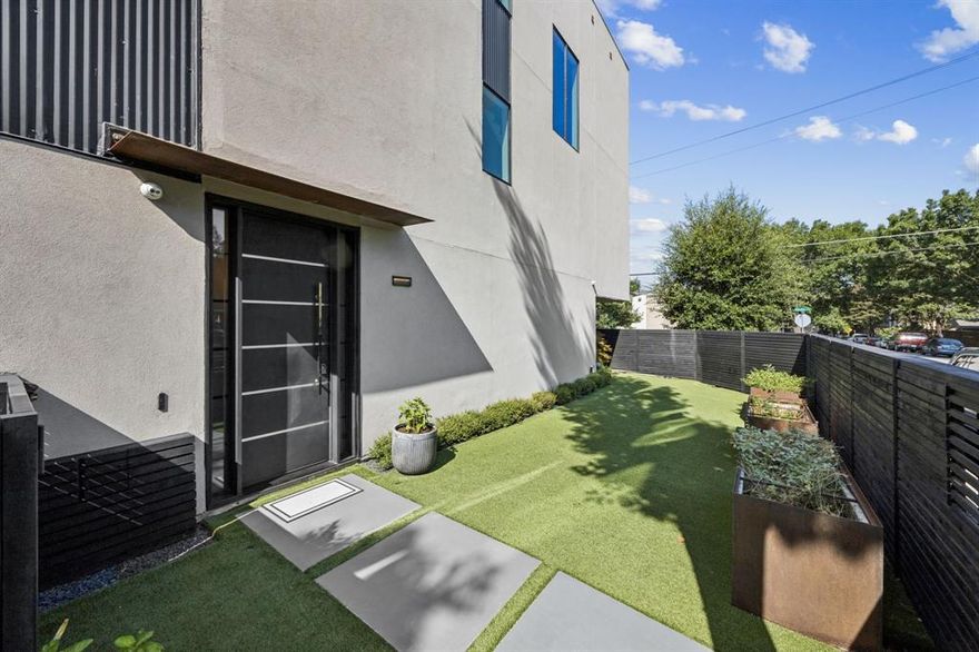 Stunning three-story contemporary home nestled in one of Dallas' most sought-after neighborhoods near Knox-Henderson, Uptown, and the Katy Trail. Featuring 3 bedrooms, 3 full bathrooms, and 3 flexible living spaces, this modern masterpiece is ideal for buyers seeking style, comfort, and convenience in Dallas. 

Expansive windows fill the open-concept interiors with natural light, while two fireplaces add warmth and sophistication.  The chef's kitchen showcases imported marble countertops and premium Thermador appliances - perfect for both everyday living and entertaining. Designed for today's technology, the smart home is  powered by Control4 technology, allowing remote access to lighting, climate, and security from anywhere in the world. 

Step outside to a private gated yard with low-maintenance turf, a full sprinkler system, professional landscape lighting, and a built-in outdoor kitchen - ideal for year-round enjoyment. Located just minutes from premier Dallas destinations like Knox Street, Highland Park, and West Village, this home offers walkability to top restaurants, shops, and the scenic Katy Trail. 

3229 Lee Street is the perfect blend of modern design, tech-forward convenience, and prime location - an exceptional opportunity in the Dallas luxury home market.