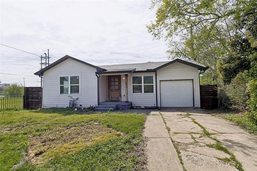 Located just north of Downtown Dallas, in the Medical District vicinity, close to Arlington Park Recreation Center, easy highway access, & just 10 minutes from Dallas Love Field Airport, this property offers a fantastic opportunity for buyers looking for a project with solid potential.

This 3-bedroom, 2-bathroom home features hardwood floors in the main living areas, canned lighting, and a thoughtful layout with the primary suite separated from the secondary bedrooms. The primary ensuite includes double sinks, a large walk-in shower, and a spacious closet.

The dining room opens to a large fenced backyard through glass double doors—perfect for pets, entertaining, or future landscaping projects. There’s also a large utility room with counter space, a sink, and a high-end LG washer and dryer combo. A rare attached one-car garage adds valuable convenience for the area. This home is on the same grid as the hospitals, very beneficial in snow or regular storm events. 

While the home will require foundation leveling, deep cleaning, and some additional repairs, the major systems are in place. Priced accordingly, this property presents a great opportunity to build equity in a desirable Dallas neighborhood. Selling as is. Home