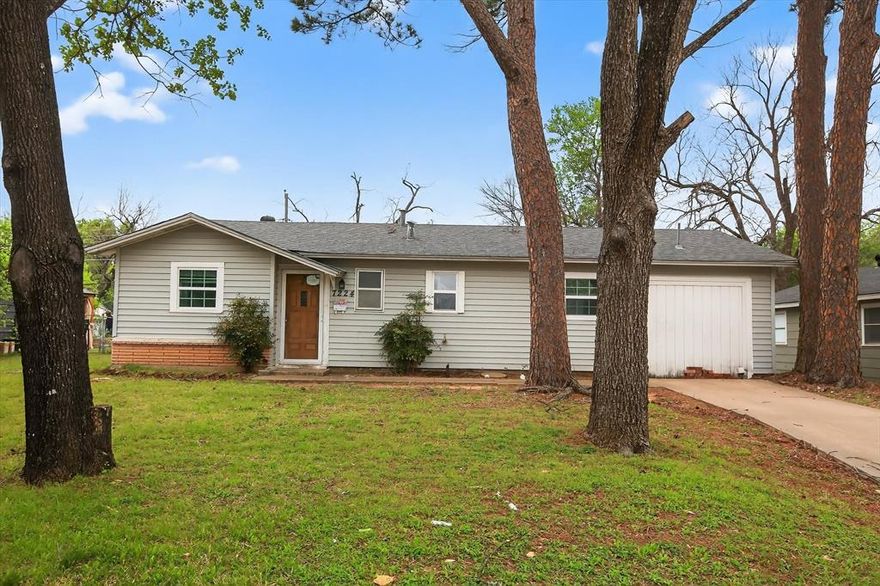 Excellent opportunity awaits in the desirable McGee Subdivision! This 5-bedroom, 2-bath home offers over 1,200 square feet of functional living space, providing flexibility for families, guests, or a home office setup. Step outside to a generously sized backyard with ample room for pets, play, or future outdoor enhancements—perfect for creating your ideal outdoor retreat. The home also features durable vinyl siding for low-maintenance living. Don’t miss your chance to make this property your own—schedule your showing today before it’s gone! Sold AS-IS