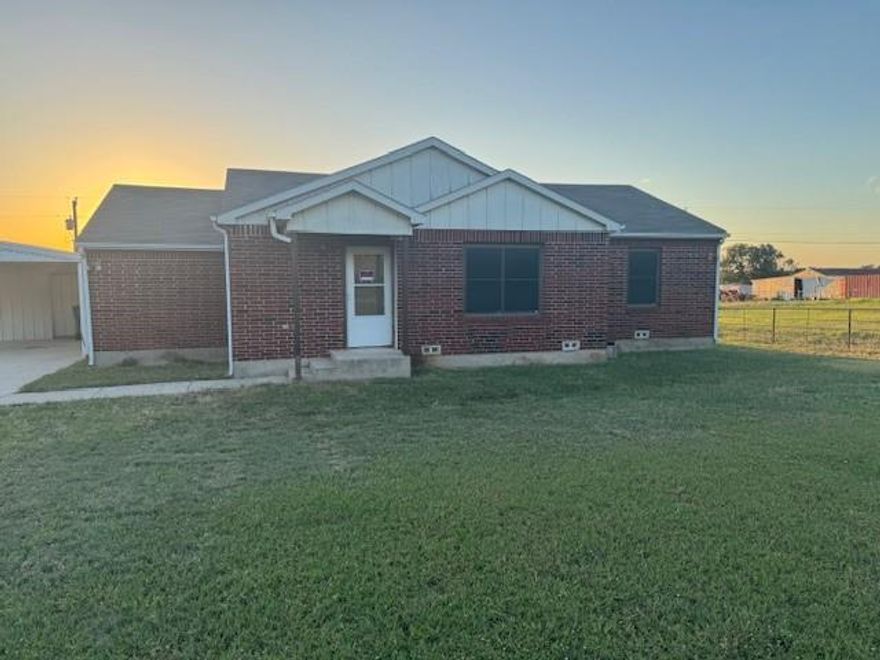 Welcome to this charming 4-bedroom, 2-bathroom or 3-bedroom with a large office, new carpet, large lot. Home located in the vibrant community of Decatur, TX. With a generous 1554 sqft of living space, this residence offers ample room for comfortable living and entertaining. The home features a spacious carport, perfect for protecting your vehicles from the elements, and includes additional storage space for your convenience. · Client must view the property before applying online (tenants need to attach supporting docs via online app). $60 application for applicants 18+. Application fee is non- refundable. $150 admin fee due at lease signing. Security deposit $1750. Owner has final approval. All information is deemed reliable but not guaranteed - Tenant and or Tenant's agent to verify all information within the listing included but not limited to square footage and schools. Owner is real estate broker and or relative.