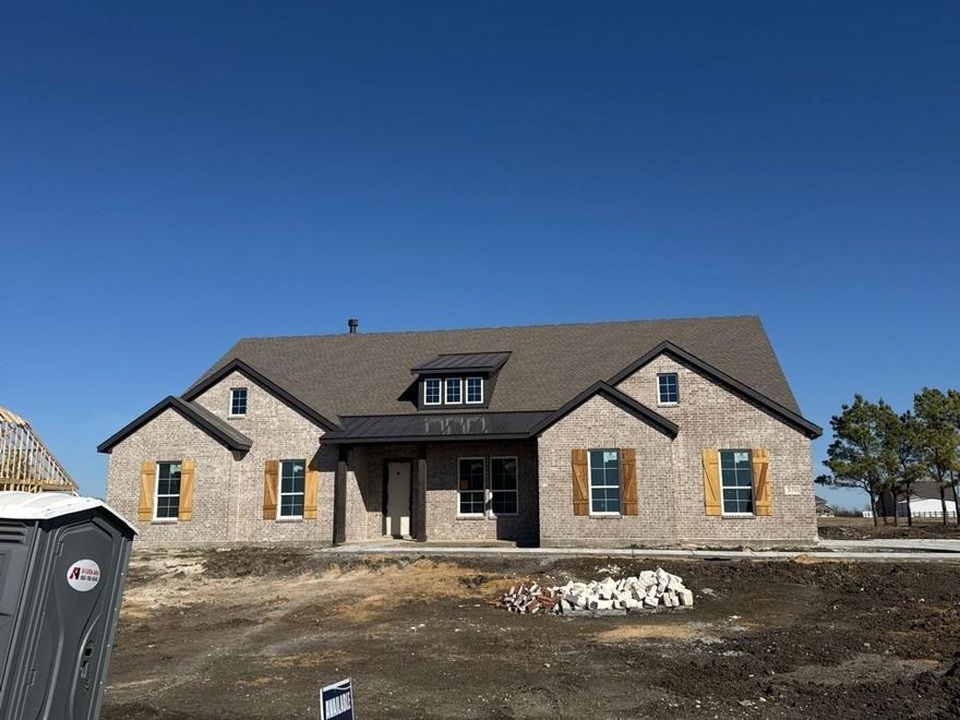 Estimated April 2026 completion! Ask us about our Trade In Trade Up Program, we can buy your home if you buy ours! Introducing The Cedar Sage by Riverside Homebuilders—a single-story haven spanning 2,857 square feet, offering simplified living without compromising luxury. Approach the grandeur of the home through a covered porch, setting the stage for the elegance that lies within. Enter through the foyer, where to the right, a versatile flex room awaits—which is perfect for a cozy home office or creative space. To the left of the foyer, discover three traditional bedrooms, each accompanied by its own walk-in closet and a shared full bath—providing comfort and privacy for family or guests. The journey continues into the heart of the home, revealing a sprawling family room and a designer kitchen adorned with a spacious island, which is truly an entertainer's dream. For added convenience, a game room-flex room is tucked away in the back left, offering endless possibilities for use. On the opposite side of this ranch-style home, the owner's suite beckons with a spa-like bathroom and an expansive closet, creating a private retreat that you’ll never want to leave. Adjacent to the three-car garage, a mud bench and laundry room enhance practicality, while a sizable covered back patio invites outdoor living and relaxation. Whether you’re looking to experience the simplicity of one-story living or enhance your lifestyle with a taste of luxury—the Cedar Sage can give you the best of both worlds, embodying Riverside Homebuilders' commitment to blending functionality with exquisite design for a truly exceptional living experience.