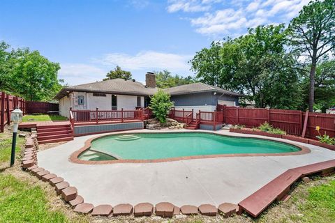 A home in Garland