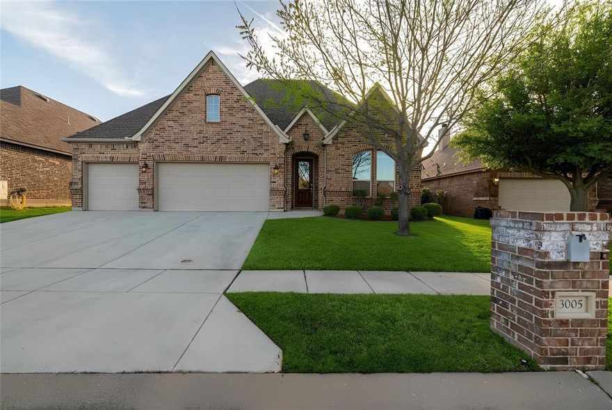 Motivated Seller looking for quick move in the next 30 days.  
Impeccably maintained and truly move-in ready, this home offers the comfort, simplicity, and peace of mind today’s buyers are looking for.
From the moment you arrive, you’ll appreciate the low-maintenance yard and the private enclosed patio—a perfect place to enjoy your morning coffee or unwind at the end of the day without the upkeep of a large outdoor space.
Inside, a separate front office provides a quiet, dedicated area ideal for working from home, managing daily tasks, or enjoying a private retreat.
The heart of the home features an open-concept kitchen, dining, and living area, designed for easy living and comfortable gatherings with family and friends. The kitchen offers granite countertops, stainless steel appliances, a spacious walk-in pantry, and a convenient coffee bar for everyday enjoyment.
The generous dining space accommodates larger tables for holidays and special occasions, while the living area provides ample room for comfortable seating without feeling crowded.
The primary suite is thoughtfully located at the back of the home, offering privacy and a quiet place to relax. The en-suite bath includes a separate tub and shower, dual vanities, and plenty of space for everyday comfort.
A three-car garage adds valuable storage and flexibility—ideal for vehicles, hobbies, or additional space as your needs evolve.
This home is designed for easy living, allowing you to move in, settle in, and simply enjoy.