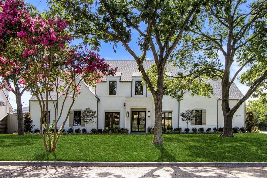 Exclusively built by Olerio Homes, 10335 Hedgeway Drive is a timeless new construction nestled in the heart of Midway Estates. Thoughtfully designed with function, flexibility, and style in mind, this 5,546 sq ft residence offers a curated floor plan with every modern comfort.

Step inside to soaring 10-foot ceilings, wide-open living spaces, and elegant finishes throughout. The home features 5 spacious bedrooms, 5.5 baths, a downstairs primary suite with vaulted ceilings, a spa-worthy bath, and dual walk-in closets. The gourmet kitchen opens to a keeping room and includes a large island, butler’s pantry, walk-in pantry, and premium appliances.

The main level also features a study, mudroom, oversized utility, and a second bedroom suite for guests. Upstairs, you’ll find three additional bedroom suites, a loft, and a large flex room—perfect for a game room, media space, or home gym.

The exterior is equally impressive with painted brick, cast stone details, and classic architectural lines. Enjoy seamless indoor-outdoor living with a covered rear porch, gas fireplace, motorized screen, and prewiring for audio and entertainment. The home also includes a 3-car garage with storage, standing seam metal roofing, and full foam insulation.