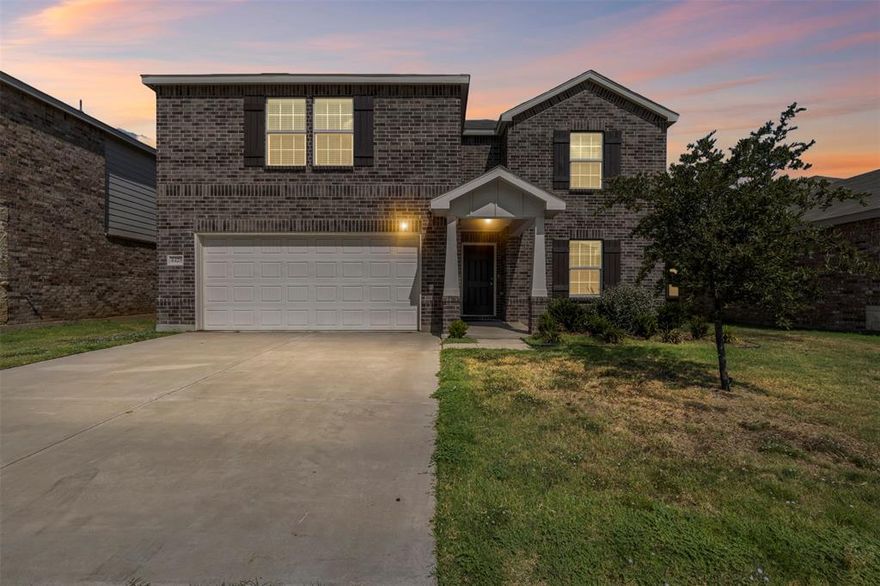 Spacious Home with Modern Amenities - Move-in Ready! This like-new rental property offers exceptional value with internet, washer, dryer, and refrigerator all included in the rental price. The thoughtfully designed floor plan perfectly accommodates modern family living. Upon entry, you'll discover a private office with elegant double doors and a convenient half bath, strategically positioned away from the main living areas. The heart of the home features an open-concept design connecting the living room, kitchen, and dining area. The kitchen includes a refrigerator and generous pantry space to meet all your storage needs. The main floor primary bedroom, located just off the living area, boasts abundant natural light and spacious accommodations. The ensuite bathroom is perfectly sized and features an oversized shower and walk-in closet for ultimate comfort and convenience. Upstairs, you'll find a large secondary living area, three generously sized bedrooms each with walk-in closets, and an additional full bathroom with dual vanities. The expansive fenced backyard provides endless possibilities for outdoor activities, hobbies, pets, and relaxation. Don't miss the opportunity to make this exceptional property your next home!