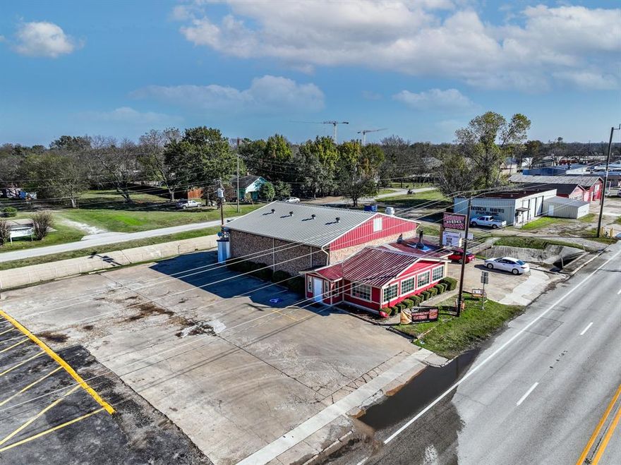 We are pleased to present a 3,167-SF, fully built-out, second-generation restaurant opportunity in Terrell, TX. Currently configured as a barbecue concept, the property offers an efficient layout with open dining, a buffet-style serving line, and a commercial-grade kitchen—providing a turnkey foundation for a variety of food and beverage operators. The site also features dual access along Moore Avenue, prominent signage, and ample paved parking to support high customer traffic. FF&E negotiable. Strategically positioned along Highway 80, the property delivers exceptional visibility, strong traffic counts, and convenient ingress-egress. Located just outside Downtown Terrell, the site captures more than 14,000 vehicles per day and is designated for retail use, making it well suited for an owner-user restaurant or an investor seeking a strong lease-up opportunity. Proximity to State Highway 34 (11,141 VPD) further reinforces the asset’s long-term growth potential and exposure within a rapidly developing corridor. NOTICE! DO NOT DISTURB THE STAFF! SHOWINGS ARE TO ONLY BE DONE BY LISTING AGENT AFTER HOURS!