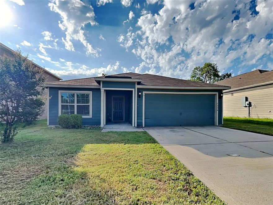 PAID OFF SOLAR>>>>>>>This Beautiful 3-bedroom home with open concept offers an oversized master bathroom and walk-in closet. Freshly painted and brand new flooring all through out the house. Being built in 2019, it is nestled away in a quiet, friendly neighborhood between Dallas and Seagoville. Growing community and area. One minute away from Seagoville high school, and minutes from shopping, dining, events center and so much more! Just 11 miles from Town East Mall. Come get the keys to your new home!