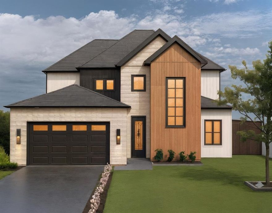 NEW CONSTRUCTION, BUILT BY TEXAS YETI HOMES, CUSTOM HOME BUILDER*UNIQUE OPPORTUNITY TO OWN THIS CONTEMPORARY MODERN MASTERPIECE AT A $50,000 DISCOUNT FOR THE FIRST 30 DAYS OF THE LISTING*PROPERTY IS LOCATED ON AN INTERIOR LOT IN HIGHLAND TERRACE,CITY OF KELLER*SURROUNDED BY HIGH END HOMES*THE PHOTOS ARE ARTIST RENDERINGS*THE HOME HAS NOT BEEN CONSTRUCTED YET*MAKE SOME OF THE CUSTOM CHOICES IF YOU ACT QUICKLY*OUTDOOR LIVING CENTER*SPARKLING IN GROUND GUNITE POOL WITH ATTACHED SPA & SHEER DESCENT WATER FALL FEATURE*BUILT IN GRILL & LARGE STONE BAR WITH PLENTY OF SEATING FOR YOUR GUESTS*2 STORY DESIGN WITH 4 BEDROOMS,4 TOTAL BATHS (3 FULL BATHS & 1 HALF BATH) 2 LIVING (FAMILY ROOM & MEDIA ROOM),1 DINING, OFFICE & 3 CAR GARAGE*INTERIOR AMENITIES INCLUDE A CHEF’S KITCHEN WITH QUARTZ COUNTERS WITH WATERFALL DESIGN, BREAKFAST BAR, STAINLESS APPLIANCES, DOUBLE OVENS,SLIDE-IN GAS RANGE,COFFEE BAR AREA,STAINLESS FARM SINK,CUSTOM CABINETRY,3 PENDULUM LIGHTS OVER THE BAR,WALK IN PANTRY & OPEN TO BREAKFAST NOOK & FAMILY ROOM*OTHER AMENITIES INCLUDE LUXURY VINYL PLANK FLOORING THROUGHOUT,TANKLESS WATER HEATER,NATURAL GAS,SECURITY SYSTEM,SPRINKLER SYSTEM,INSULATED GARAGE,FOAM INSULATION,COMPOSITION ROOF,WOOD FENCING,CEILING FANS,ENERGY STAR APPLIANCES & CEDAR CLOSETS*CITY WATER*CITY SEWER*THE PRIMARY SUITE FEATURES CUSTOM CLOSET SYSTEM,DUAL SINKS,EN-SUITE BATH,SEPARATE VANITIES,LARGE WALK-IN CLOSET,CUSTOM BODY SPRAY SYSTEM IN THE OVERSIZED SHOWER,GARDEN TUB AND QUARTZ COUNTERS*FAMILY ROOM HAS HIGH CEILING,MANY WINDOWS THAT LET IN NATURAL LIGHT & OPEN TO THE KITCHEN & DINING AREA*EXEMPLARY KELLER ISD*CLOSE TO SOUTHLAKE TOWN SQUARE AND KELLER TOWN CENTER*MAJOR HIGHWAYS & DFW AIRPORT ONLY MINUTES AWAY*SEE A SAMPLE OF THE BUILDER’S QUALITY AND WORK AT A HOME CLOSE BY AT 128 CEDAR LANE IN ROANOKE*DON’T MISS THE MEDIA ROOM & OFFICE THAT COMPLETE THIS FABULOUS FLOOR PLAN*WAITING FOR NEW OWNERS*YOU MAY DISCOVER YOU CAN’T LIVE WITHOUT IT! *PLEASE SEE BUILDER SPEC SHEET IN TRANSACTION DESK*