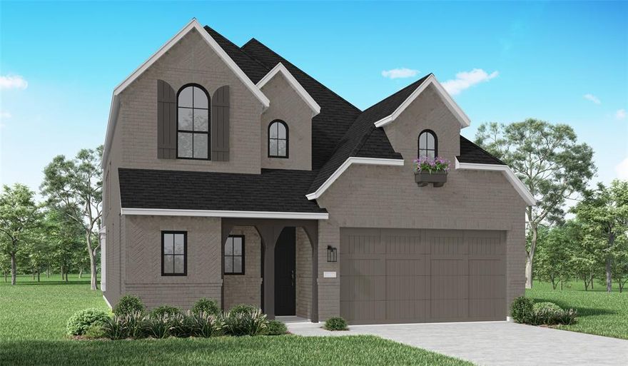 Welcome to 2001 Beavers Bend Dr in Celina, TX, showcasing the popular two-story Highland Homes McLaren Plan. This thoughtfully designed home offers 4 bedrooms and 3 full bathrooms, combining comfort, functionality, and style. The extended primary suite provides a relaxing private retreat, while the extended outdoor living area is perfect for entertaining or enjoying quiet evenings. Inside, the family room features a cozy fireplace, creating a warm and inviting gathering space. An upstairs entertainment room adds flexibility for movie nights, game days, or a media setup. The garage includes an additional half car bay, offering extra storage or workspace. Located in a desirable Celina community, this home offers a thoughtfully designed layout ideal for modern living.