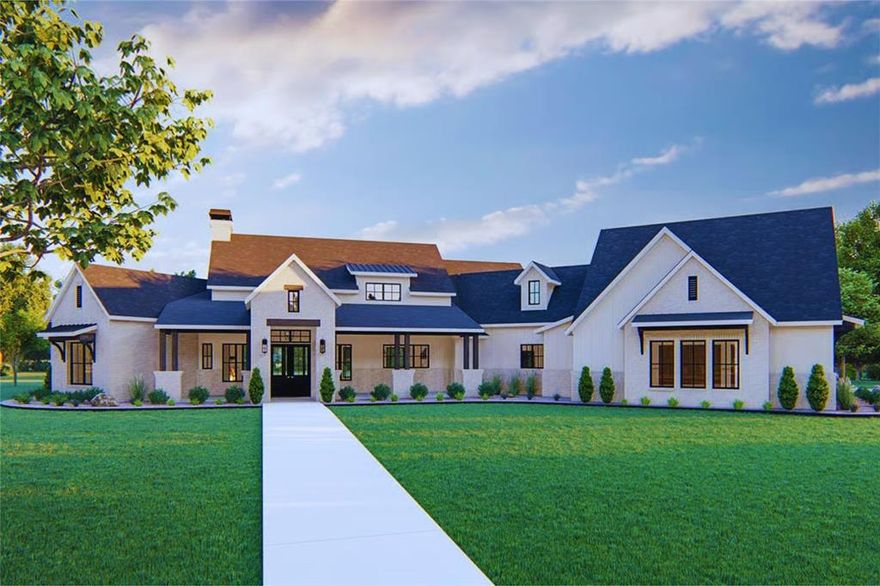 Our Model in Gunter is open this weekend and week if your brave enough to come out, call for times and appointment. Come build your dream custom home with local custom home builder Scott Post Homes in Van Alstyne! Durning Estates includes 13 luxury acreage homesites available on a single concrete road with two cul-de-sacs. This 3700 SF open floor plan boasts 4 bedrooms, 3.5 baths, a game room, office, and three car garage. The master bath features a vaulted ceiling, separate vanities with direct access to the laundry room from the master closet. As you walk into this home, you’re greeted by a large foyer that leads to the open concept living area with large windows and 13’ ceilings. The high ceilings continue all through the kitchen area which features an oversized island and open area for a dining table. Shown in the floor plan image, there are two examples of changes that can be made to the plan including a second study addition or media space. The second example shows the option for a full separate dining room addition in lieu of Bedroom 2. All elevations and floor plans are totally custom to fit your family's needs! We will have high speed internet in our new development with fiber optics to every lot.  The utilities are finishing in February and concrete roads being poured in March.
Located 3 minutes off of FM 121 and a quick 8 minute from Highway 75. No HOA, deed restrictions and architectural approval committee in place for quality of homes. One large animal allowed per one acre lot. Six chickens allowed per lot. Scott Post Homes has a model home located at 674 Pike Rd in Gunter, TX. Give us a call and we can get you in to see the model at any time! Happy Snow Day, one of our standard options include a 50 inch wood burning fireplace for cold snow days.  Our Model in Gunter is open this weekend and week if your brave enough to come out, call for times and appointment. SPECIAL LOW INTEREST RATE JUST LOWERED to 5.5% on our OTC loan program for our builds!