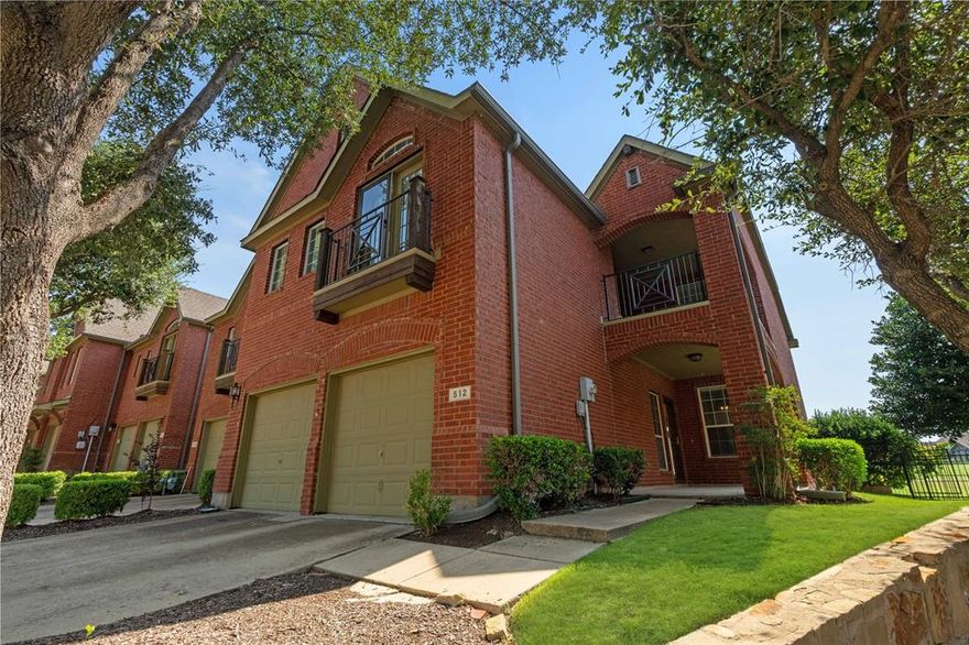 REDUCED AND PRICED TO SELL!  Perfectly situated on a hole #1 on Stonebridge Ranch golf course, this stunning residence offers the ideal blend of luxury, comfort, and low maintenance. Step inside to find wood flooring throughout the main living areas and plush carpeting in the bedrooms for added warmth and comfort. The spacious family room features a cozy fireplace, vaulted ceilings, and large windows that flood the home with natural light. Whether you're hosting guests or enjoying a quiet evening, this space is the perfect backdrop with views of the course. Just off the family room, a formal dining area awaits, ideal for holiday dinners or elegant gatherings. The heart of the home is the open-concept kitchen, complete with a large island, eat-in dining area, and a walk-in pantry for all your storage needs. A private office or flex space provides the versatility for remote work, a creative studio, or a quiet retreat. Upstairs, you'll find a spacious loft overlooking the living room—perfect for a media room, play area, or additional lounge. The primary suite is a true sanctuary, featuring a private balcony, a built-in vanity, dual sinks, a soaking tub, and a separate shower. Step outside to the beautifully backyard, complete with a stonework patio—ideal for entertaining or relaxing—and enclosed with an elegant iron fence. This home has recent updates of carpet, paint, AC 2024, and foundation work with lifetime transferrable warranty.