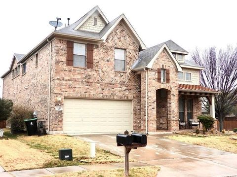 A home in Aubrey