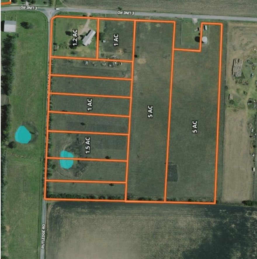 Escape to the tranquil countryside of Whitewright!
Conveniently located just a short drive from both McKinney and Sherman, this beautiful property offers the perfect balance of rural serenity and city accessibility. Situated at the intersection of Rutledge Road and Eastline Road, the land is ready for your forever home.

With water and electricity available at the road, this property is primed for development. Choose from eleven available lots, ranging in size from just over one acre up to five acres, giving you the flexibility to create the lifestyle you’ve always envisioned.

Don’t miss this opportunity to secure your piece of the countryside, schedule your showing today!