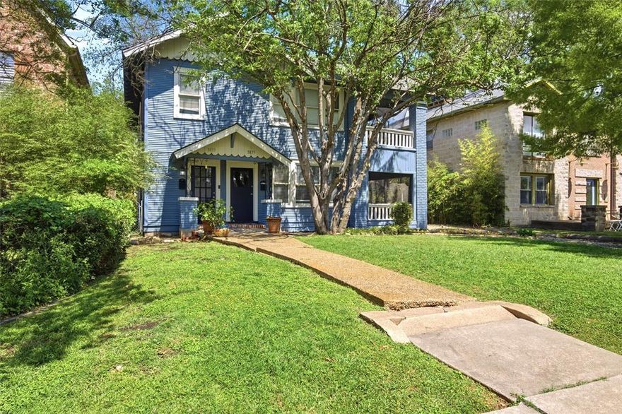 Welcome to 5833 Velasco Ave! A fantastic investment opportunity in Lower Greenville! This spacious Duplex offers two 2-bedroom, 1-bath units situated in a highly coveted area. Step inside to discover tons of original charm with hardwoods and plenty of natural light, creating an inviting atmosphere. The floor plans connect the living, dining, and kitchen areas, providing a great flow. The kitchens are equipped with SS appliances. The bedrooms offer privacy and relaxation. Outside, the sizable lot presents opportunities for outdoor enjoyment or potential expansion. With its prime location and attractive features, this property is a compelling investment opportunity. Don't miss out on the chance to make this your next venture in the vibrant area of Lower Greenville!