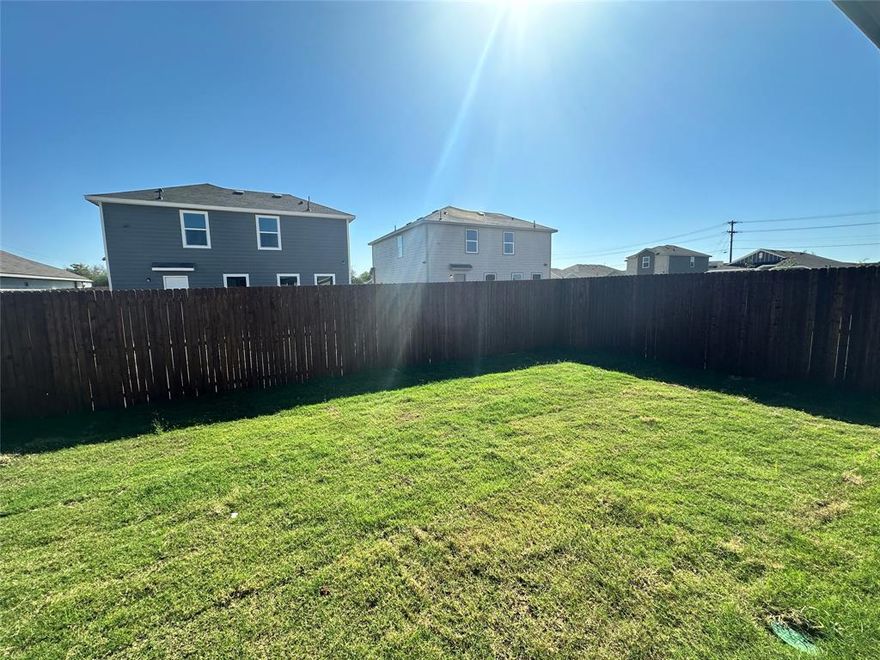BRAND NEW AND READY FOR MOVE IN!

NOW OFFERING 2 WEEKS FREE WITH QUICK MOVE IN!

Gorgeous Single-Story Home in Labein Villas!

Welcome to this stunning four-bedroom, two-bathroom home with a 2-car attached garage. The open-concept design features a covered patio, perfect for outdoor relaxation.

Inside, you'll find an island kitchen with beautiful wood cabinetry and granite countertops throughout. Enjoy modern conveniences like LED lighting, a full sprinkler system, plush carpet in the bedrooms, and luxury wood-style vinyl floors in the living area.

Experience the perfect blend of small-town charm and big-city access at Labein Villas, a beautiful new community just minutes from vibrant dining, shopping, and entertainment. Enjoy the tranquility of a growing neighborhood while benefiting from easy access to major highways for effortless commutes.

Don't miss out on this exceptional opportunity!