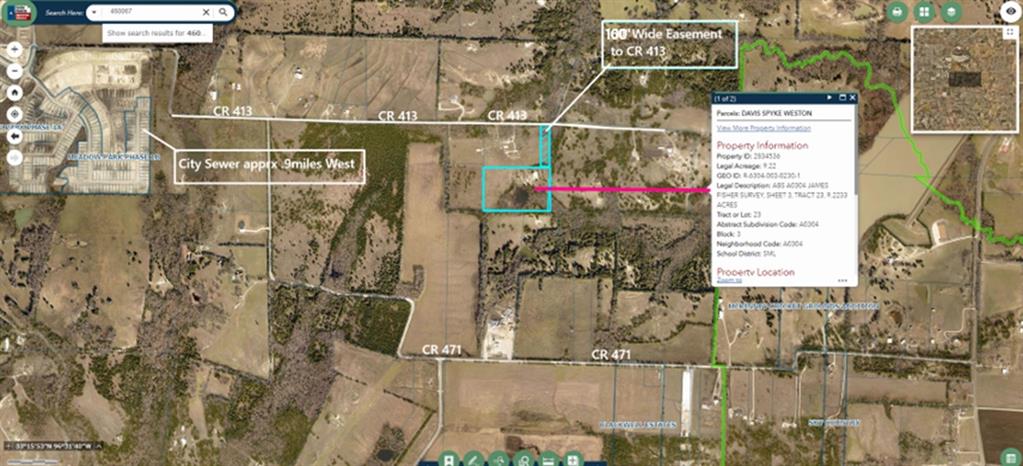 ABS A0304 JAMES FISHER SURVEY, SHEET 3 - Land
