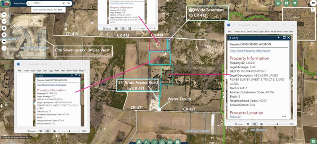 ABS A0304 JAMES FISHER SURVEY, SHEET 3 - Land