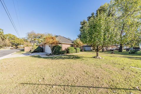 A home in Cleburne