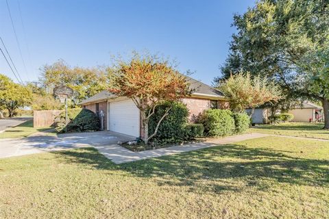 A home in Cleburne