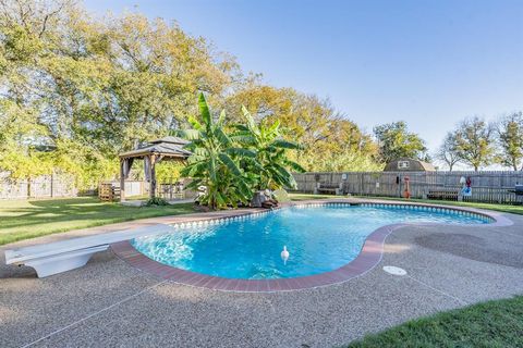 A home in Cleburne