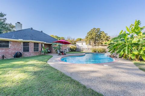 A home in Cleburne