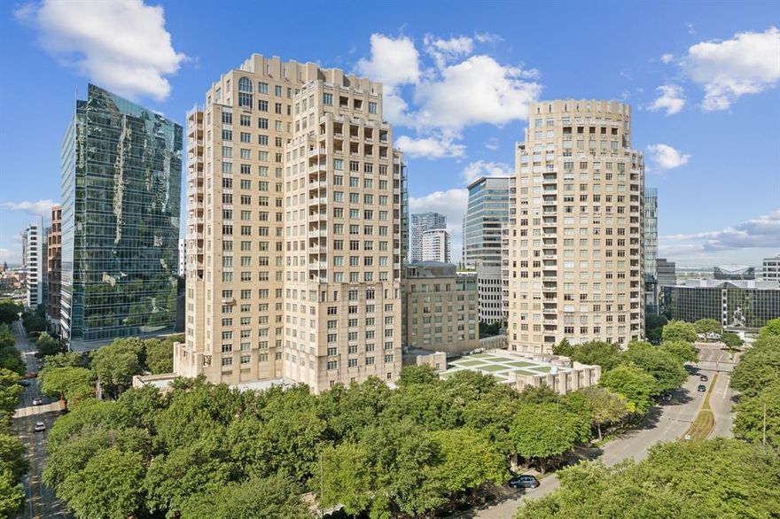 Incredible opportunity 2 BR, 2.5 BA with stunning views at The Ritz Carlton Tower 1 Residences.  The beautiful chef’s kitchen features top of the line appliances include SubZero fridge, Wolf gas range, and wine fridge and opens to the main family room and dining area.    Premier bedroom suite has spacious terrace with breathtaking views, marble bath finish out, two large custom walk-in closets, dual vanities, large jetted tub, and separate shower.  Oversized guest room with large walk-in guest closet and ensuite bath. Motorized black out shades throughout.   Additional highlights include beautiful hardwood floors, powder bath, 2 parking spaces and storage unit.  Tower residents enjoy all the services of the Ritz Carlton Hotel along with room service, concierge, 24 hour valet, resort style pool, fitness center, spa, and pet park. The ultimate in luxury high rise living.