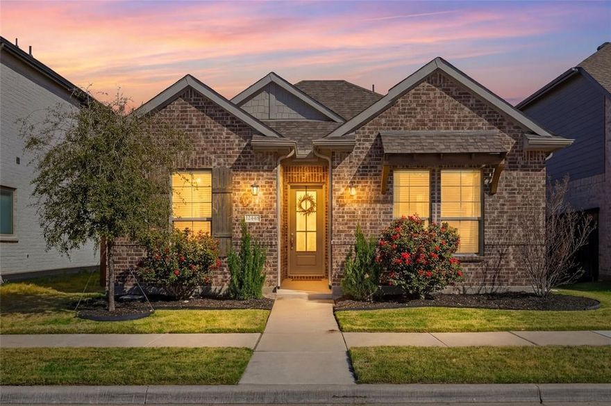 Welcome to 12448 Iveson Drive, a beautifully maintained single-family home offering modern comfort and thoughtful design in one of DFW's most desirable communities. Built in 2021, this 3-bedroom plus Den, 2-bath 2 car garage residence features 1,850 square feet of well-appointed living space and a functional layout ideal for both everyday living and entertaining. Step inside to discover an inviting open-concept floor plan filled with natural light. The spacious living area flows seamlessly into the dining space and kitchen, creating the perfect setting for gatherings with family and friends. The kitchen offers generous counter space, ample cabinetry, and a large island that serves as both a practical breakfast bar and a natural gathering spot. The private primary suite provides a relaxing retreat, complete with a well-appointed ensuite bath and a generous walk-in closet. Two additional bedrooms and den offer flexibility for guests, a home office, or growing households. The home’s efficient design maximizes both comfort and functionality throughout. Outside, the manageable lot offers space to enjoy the outdoors while remaining easy to maintain. A two-car garage provides convenience and additional storage. The home’s modern construction and well-kept condition make it an excellent opportunity for buyers seeking move-in-ready living. Located within Northwest ISD and just minutes from shopping, dining, and major commuting routes, this property combines suburban comfort with convenient access to everything the Fort Worth area has to offer. Whether you are a first-time buyer, downsizing, or looking for a well-located investment opportunity, 12448 Iveson Drive delivers the perfect blend of style, convenience, and value.