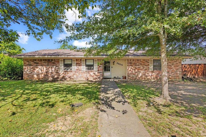Welcome to this beautifully updated single-story brick home with 4 generously sized bedrooms and 2.5 baths. This home offers ample space for family living or entertaining. Step inside to an open-concept layout that connects the living, dining, and kitchen areas seamlessly. The updated kitchen includes modern cabinetry and a breakfast bar with seating, perfect for casual meals or entertaining. Adjacent to the kitchen is a spacious dining area, creating a functional flow for everyday living. The home offers two and a half baths, including an updated main bath and a stylish half-bath tucked conveniently off the main living area. Bedrooms are well-proportioned and filled with natural light, offering flexibility for a home office, guest rooms, or a growing family. With its blend of updates and potential, this home is a perfect opportunity for buyers looking for space, style, and a chance to personalize. Schedule your showing today!