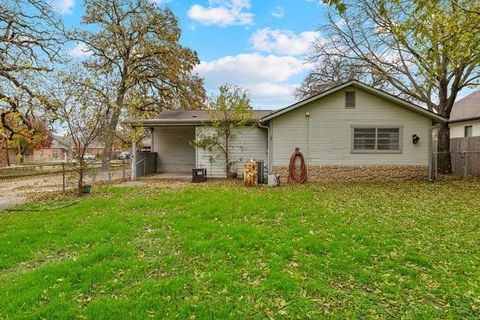 A home in Weatherford