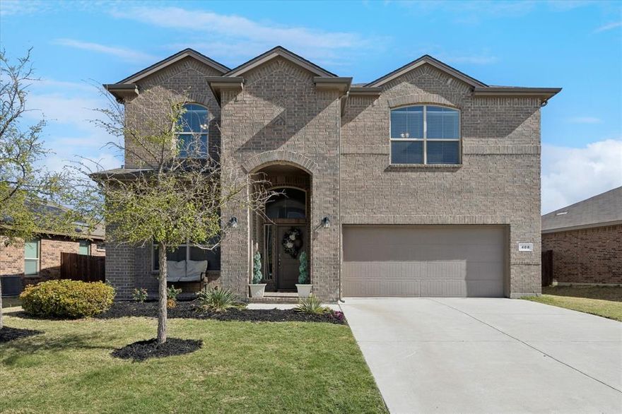 Stunning  Immaculate Two-Story Home in NWISD!   Brand New Roof just completed last week!
This impressive two-story residence in NWISD  is in pristine condition and features a modern open concept with ample living space. With four bedrooms, a study, two living areas, and 3.5 baths, this home provides plenty of room for everyone.
Key Features:
The primary suite is conveniently located downstairs.
The two distinct living areas are perfect for hosting gatherings or relaxing with family and friends.
The gourmet kitchen is a chef's dream, showcasing gas appliances and generous storage space.
A large island offers an ideal spot for meal preparation and entertaining.
Additionally, the two-car garage includes epoxy flooring, a tankless water heater, and Evernite lights for year-round illumination. This property is a true gem, offering the perfect blend of style, comfort, and functionality. Make this home the one you've always dreamed of!