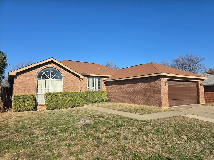Situated in South Fort Worth with quick access to I-35 and Chisholm Trail Parkway, this 4-bedroom, 2-bath home offers a blend of space, comfort, and opportunity. Conveniently located just a short drive from the Fort Worth Stockyards, shopping, dining, and major commuter routes, this home makes everyday living easy.

Inside, the spacious living room is anchored by a cozy fireplace, creating a welcoming space for gatherings and relaxing evenings. The kitchen features granite countertops, ample cabinetry, and a layout that flows well into the main living areas. Each bedroom offers comfortable space, with walk-in closets providing excellent storage.

The primary suite offers privacy and functionality, while the additional bedrooms are well-suited for family, guests, or a home office. A two-car garage adds convenience and extra storage.

Step outside to a backyard designed for enjoyment, featuring a pool and hot tub, perfect for entertaining or unwinding after a long day. While the home will benefit from some personal updates, it presents a fantastic opportunity to add value and make it your own.

With its location, desirable features, and outdoor amenities, this property offers strong potential for homeowners and investors alike. Multiple offers received please place highest and best