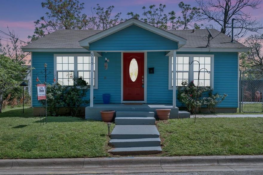 This cozy home has been updated with central heat and air, new flooring, updated bathroom, and newly replaced water heater. It has great potential  for someone  who wants to downsize or could be the perfect little starter home.  it also has potential to be a great rental income property due to its close vicinity to UTA.  Home is located in the heart of the entertainment district of Arlington, TX. Located near Cowboys stadium, Globe Life Park, Texas Live, Choctaw Stadium, park trails and much more.  You must see to appreciate this home.  Seller will leave refrigerator and stacked washer and dryer with a good offer.  All information within is deemed reliable but not guaranteed and buyer  should verify all information  in this listing including but not limited to square footage, measurements, schools, community and local amenities information. Photos coming soon.