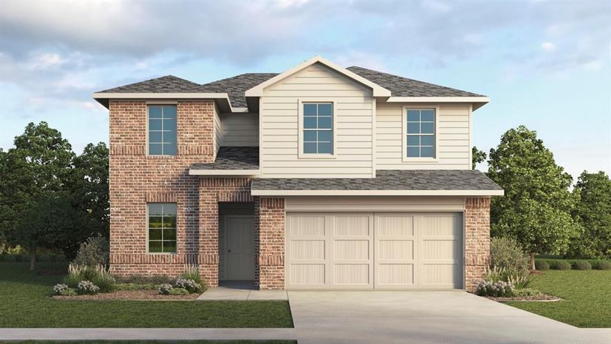 New Construction by DR Horton. This beautiful 2 story home checks all the boxes! 4 Bedrooms, 2.5 Bathrooms, Game room for family fun, 2 Car Garage, plus a Covered Patio to enjoy outdoor living.  Energy efficient, and smart home features included. Call today to schedule an appointment.